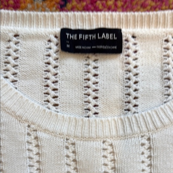 The Fifth Label Cream Knit Top - Picture 2 of 6